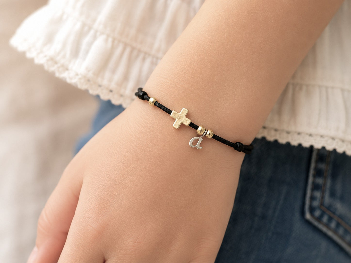 Matching Cross Bracelets for Couples – Personalized Waterproof Faith Jewelry