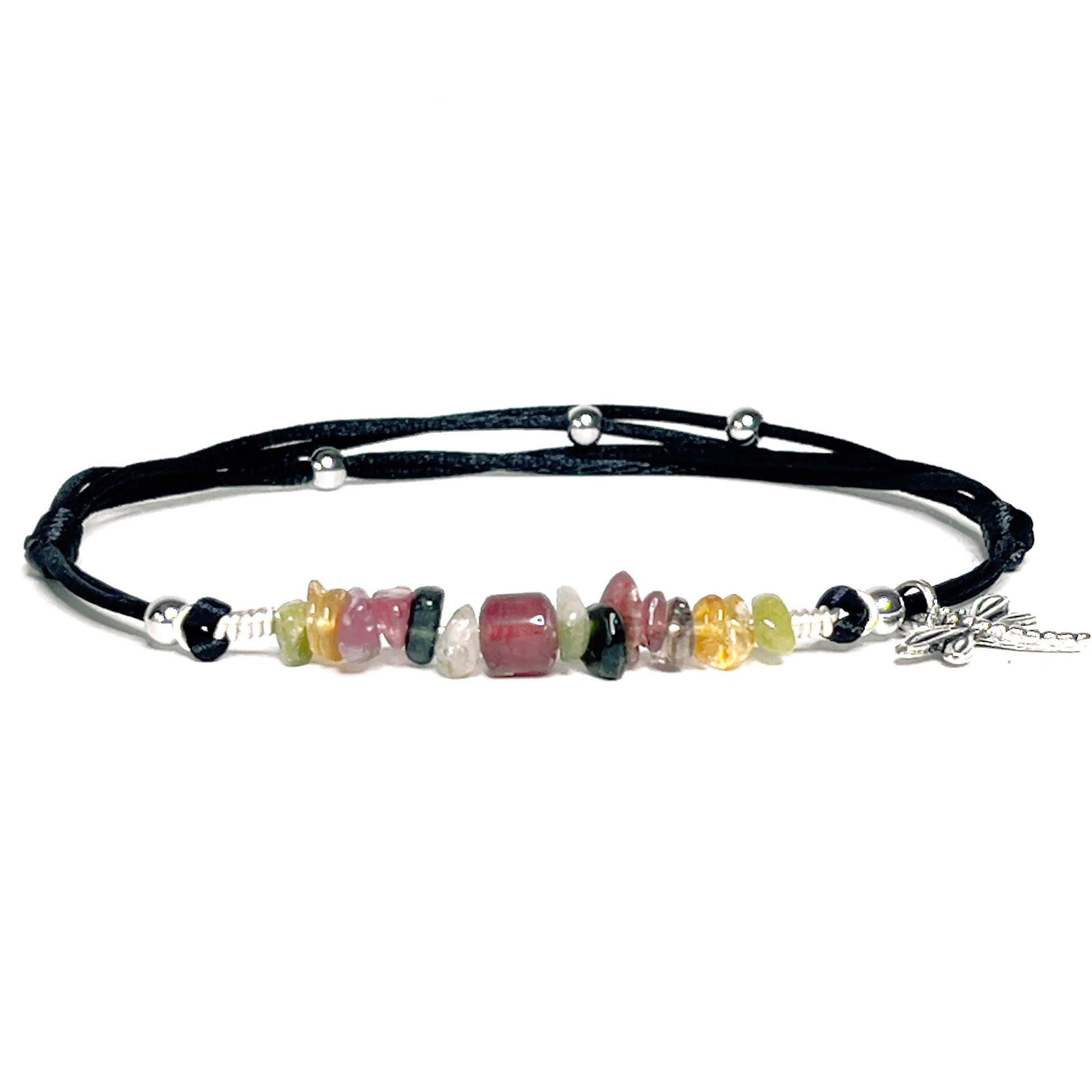 Adjustable Tourmaline Anklet - photo 8