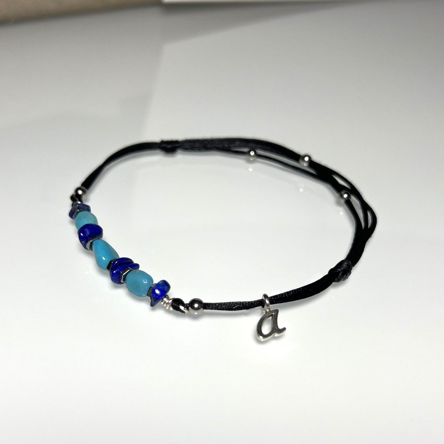 Turquoise Lapis Lazuli Anklet - photo 8